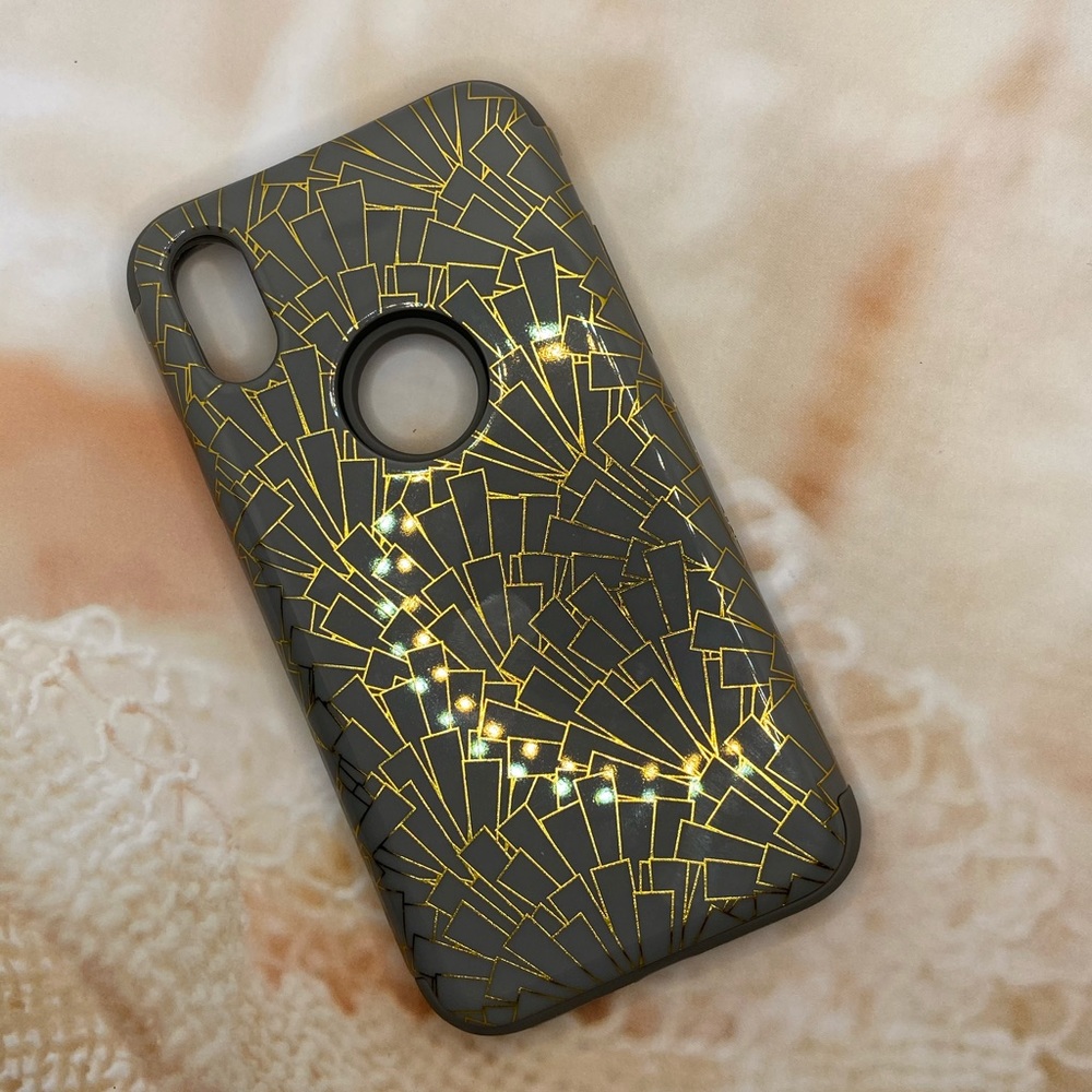 Pink Chandelier IPhone X Phone Case